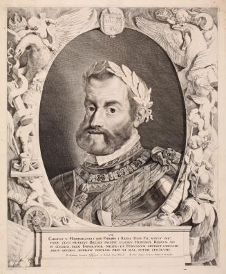 Carolus V, Imperator (Emperor Charles the Fifth), from the series Effigies Imperatorum Domus Austriacae