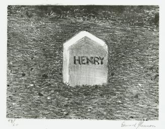 The Stone on Thoreau's Grave