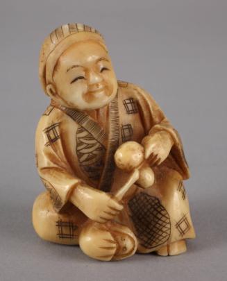 Netsuke of Daikokuten, God of Prosperity