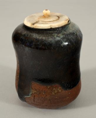 Karatsu or Takatori Tea Caddy