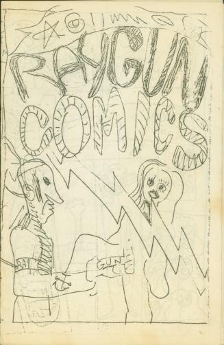 First Issue of Ray Gun Comics, designed by Jim Dine