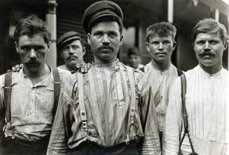 Steelworkers at Russian Boarding House, Homestead, Pennsylvania