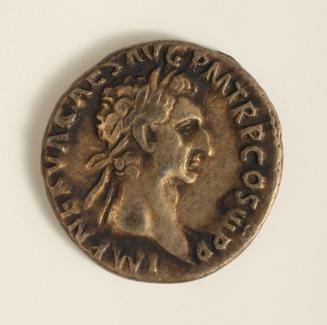 Denarius: Obverse, Head of Nerva; Reverse, Fortune