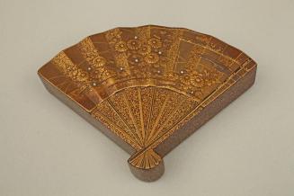 Decorative Box in the Shape of a Fan