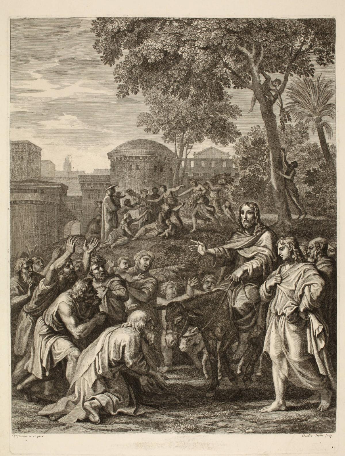 Christ's Entry into Jerusalem, from the series The Life and Passion of Christ