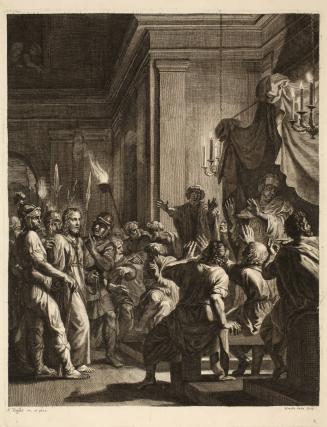 Christ before the Chief Priests and Ancients, from the series The Life and Passion of Christ