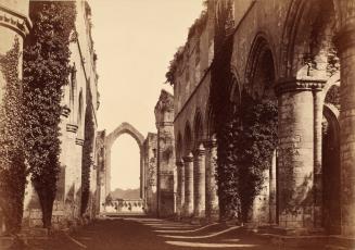 Fountains Abbey, The Church Nave Looking East, Studleigh Royal Park, New Ripon