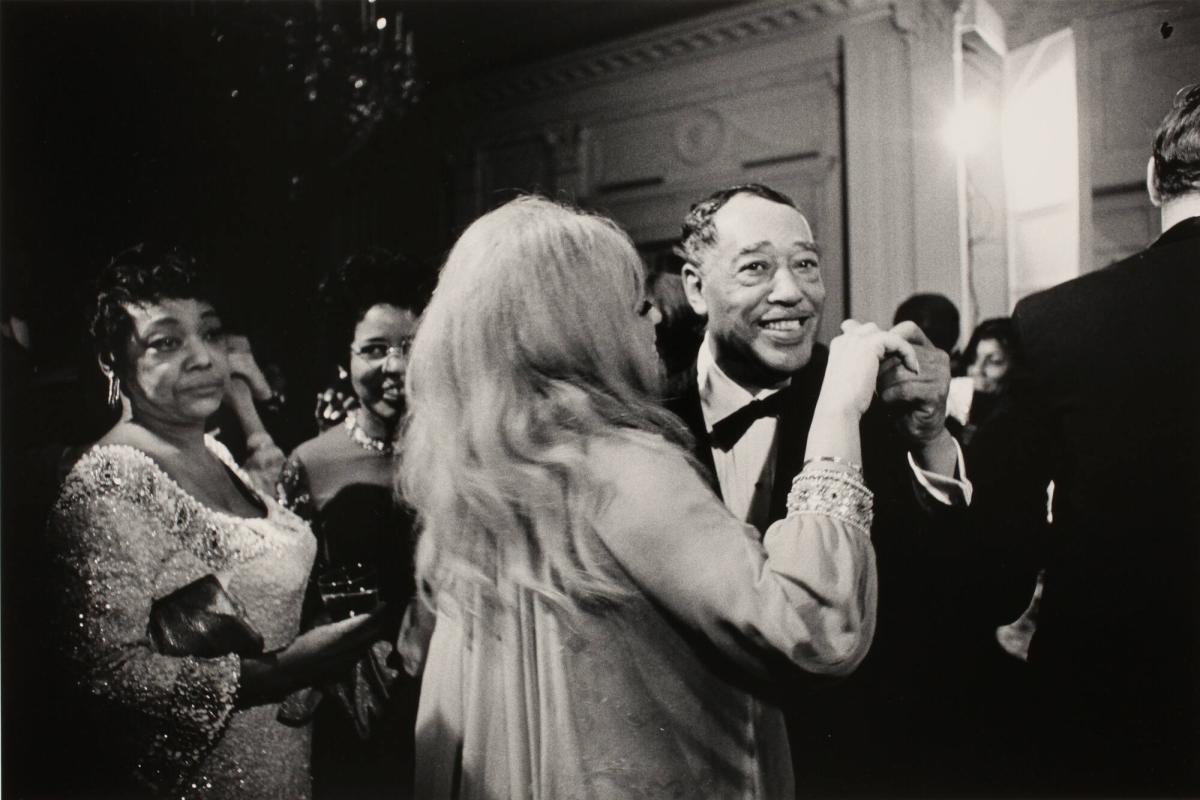 Ruth and Duke Ellington, Duke Ellington's 70th Birthday, The White House, Washington, D.C.