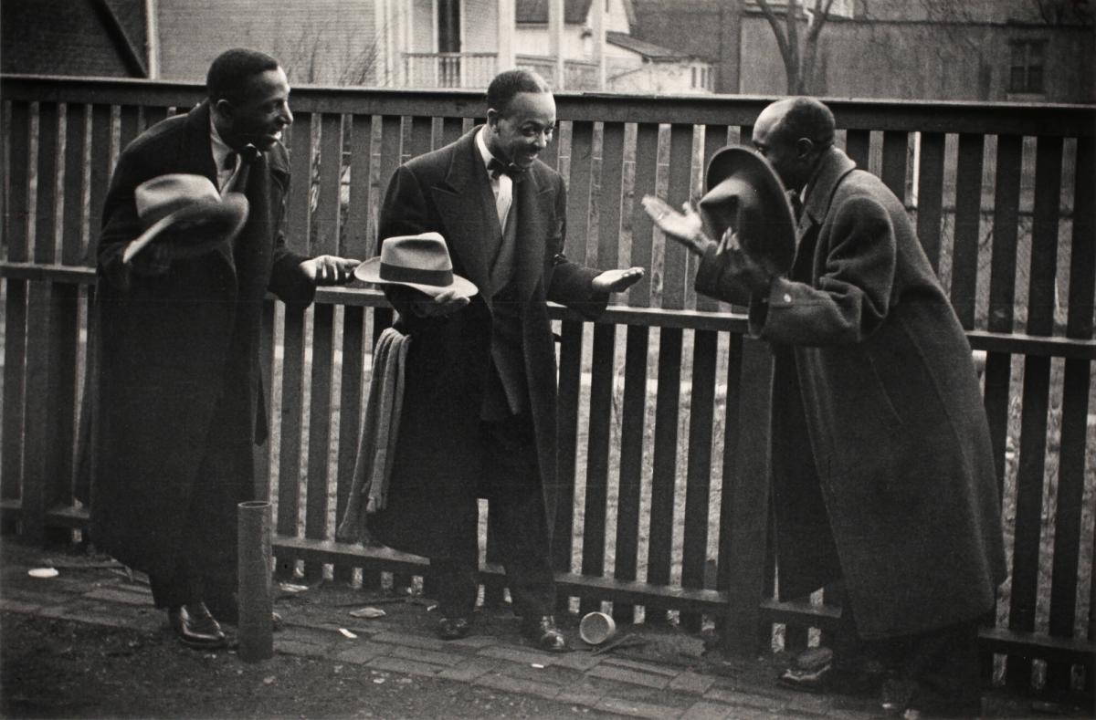 Cozy Cole, Danny Barker, and Shad Collins, New Orleans