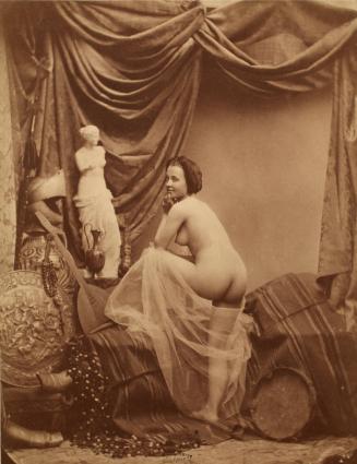Nude Study with Venus de Milo