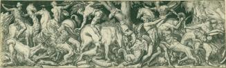 Combat between Men and Beasts, from the series Combats et Triomphes