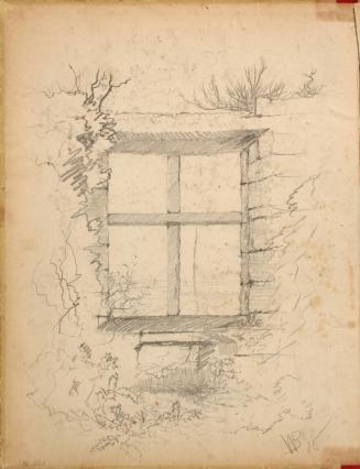 Sketch of a Casement Window
