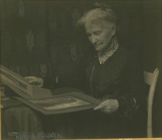Portrait of Adelia Antoinette Field Johnston (OC 1856; first female professor at Oberlin College)