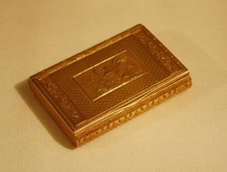 First Empire Snuffbox in the form of a Book
