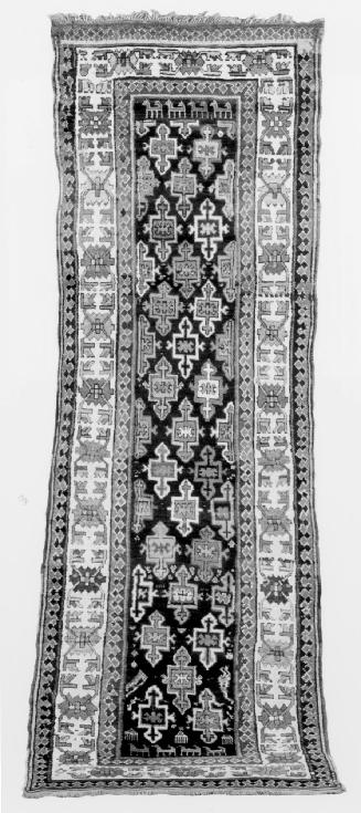 Karabagh Runner with Pendant Design