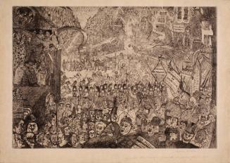 L'Entrée du Christ à Bruxelles le Mardi Gras en 1889