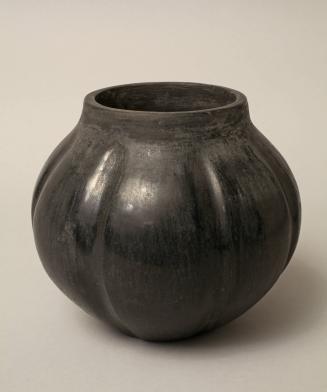 Vase with Overall Vertical Grooves