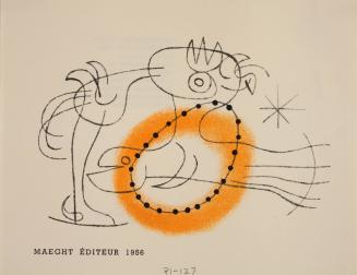 Joan Miro par Jacques Prevert, couverture