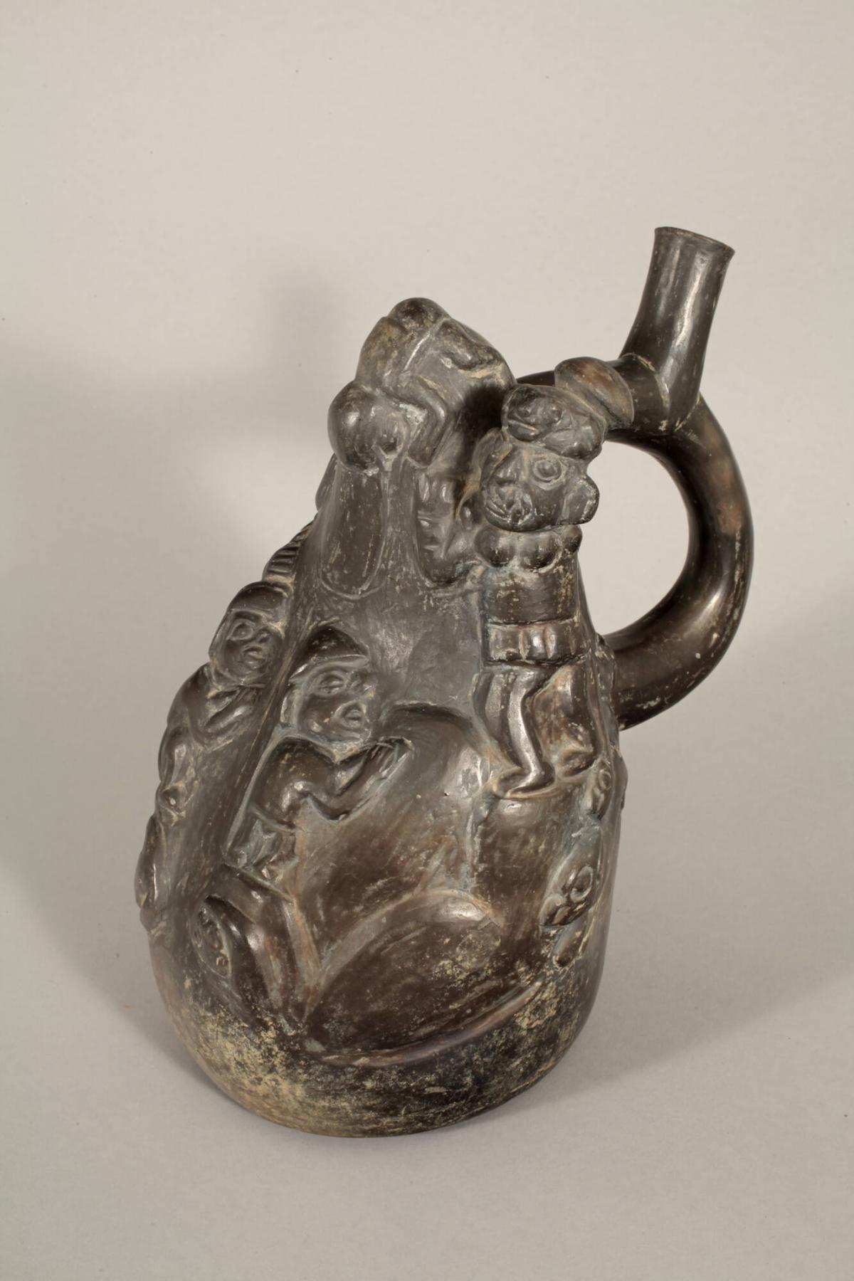 Vessel with Sacrificial Scene