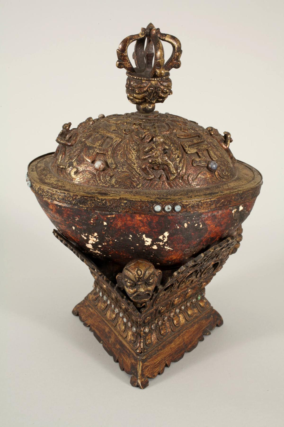 Human Skull Ceremonial Cup (kapala)