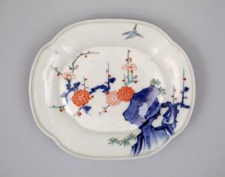 Kakiemon Quatrefoil-Shaped Dish