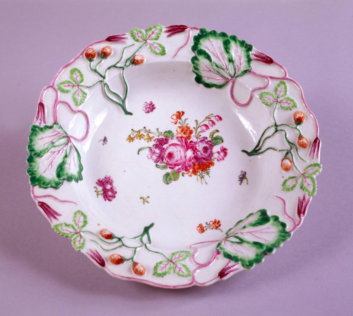 Longton Hall Porcelain, Staffordshire, England