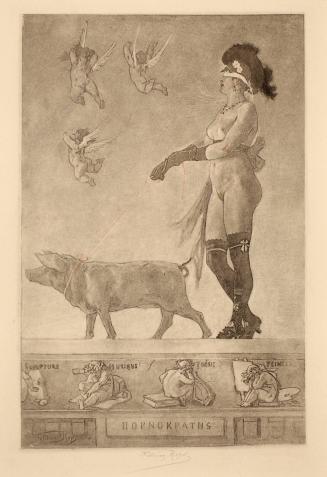 La Dame au Cochon ou Pornokrates [Woman with a Pig or Pornokrates]