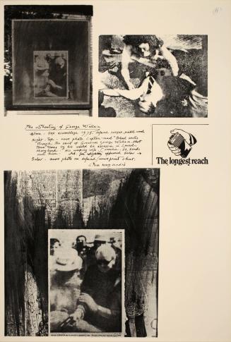 Untitled (The Shooting of George Wallace), from the portfolio Affirmations and Defacements