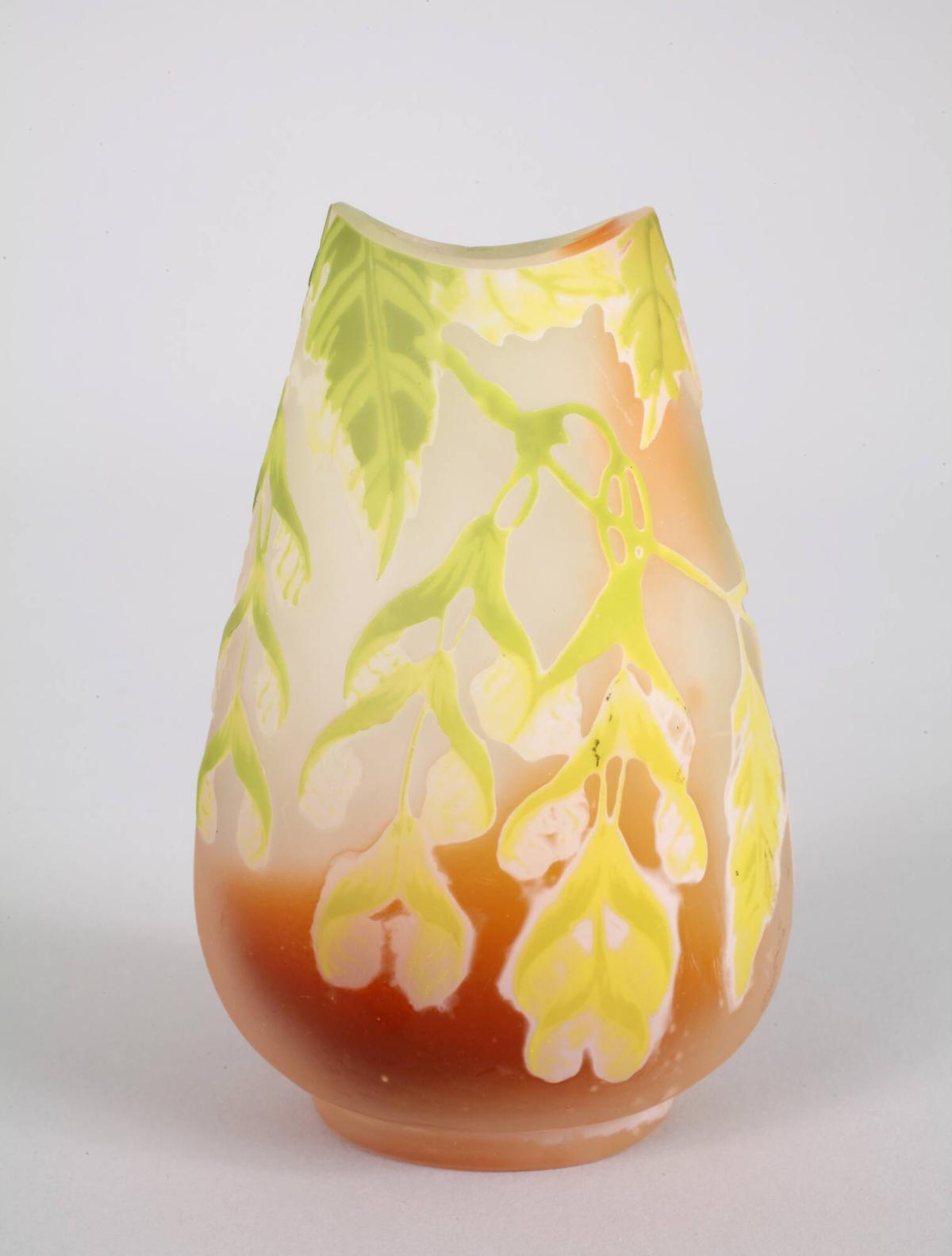 Vase with Foliage Design