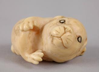 Netsuke of a Puppy