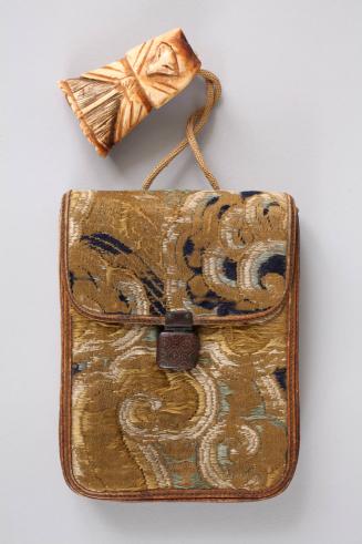 Cigar Case with Netsuke of a Fox in Women's Clothing