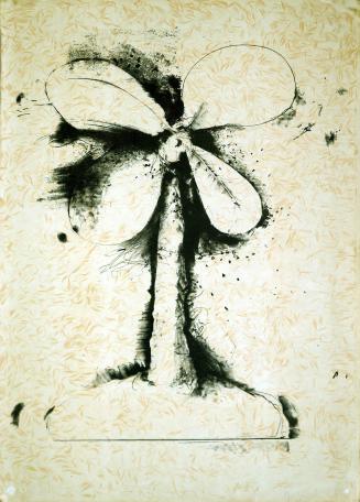 Lithographs of the Sculpture: The Plant Becomes a Fan 3 of 5