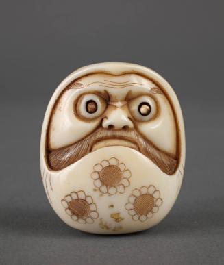 Karakuri Netsuke of Daruma Doll