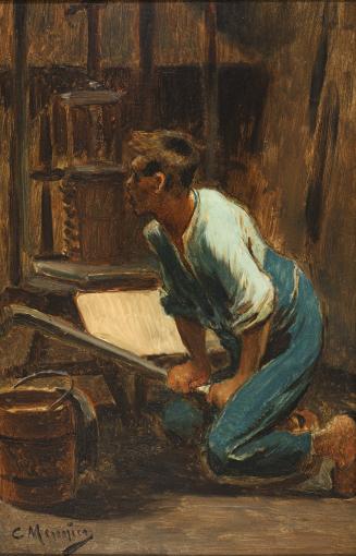 Study for the Man at the Press