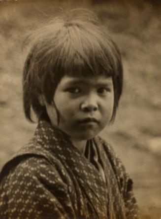 Ainu Child, Biratori, Hokkaido, Japan