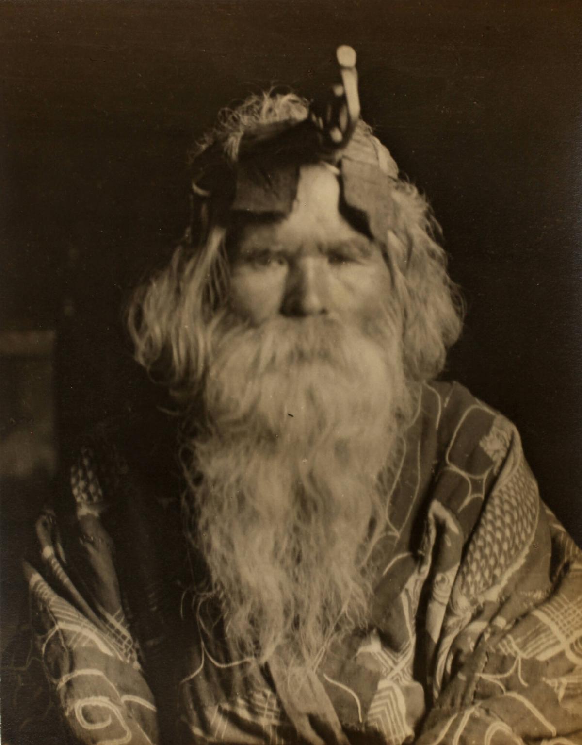 Ainu Elder, Biratori, Hokkaido, Japan