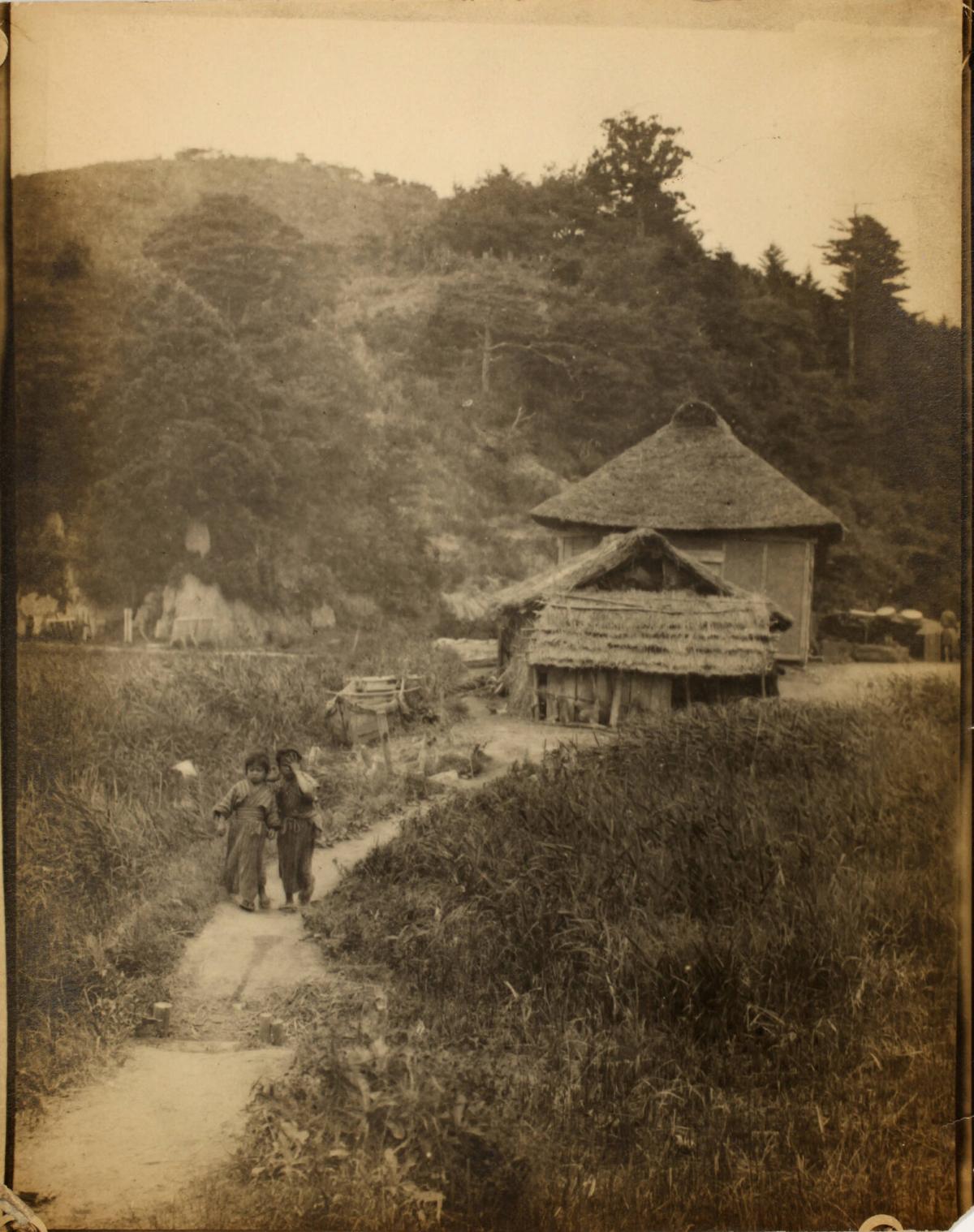 Ainu Children, Biratori, Hokkaido, Japan
