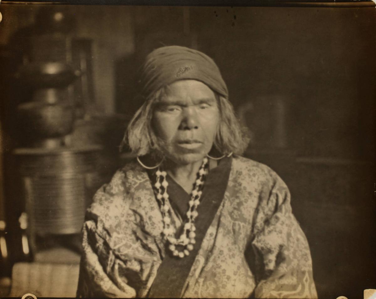 Ainu Woman, Biratori, Hokkaido, Japan