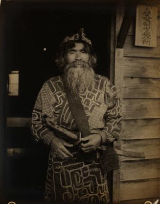 Ainu Elder, Biratori, Hokkaido, Japan