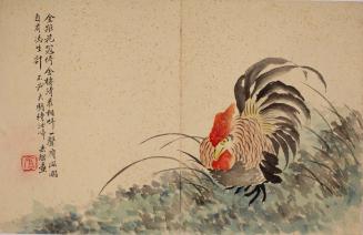Rooster, from the album Birds and Flowers; Landscapes