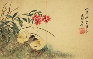 Chicks, from the album Birds and Flowers; Landscapes
