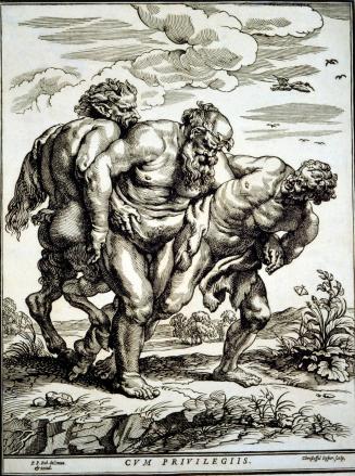 The Drunken Silenus, Led by a Satyr and Faun