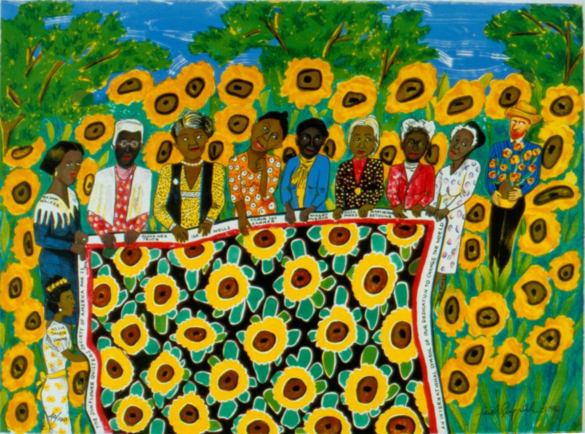 The Sunflower Quilting Bee at Arles