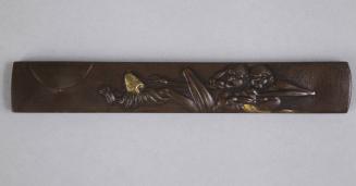 Knife Handle with Design of Two Goblins (kozuka)