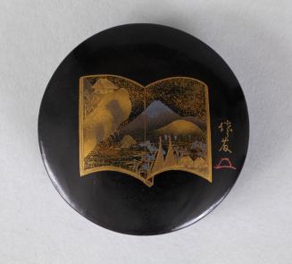 Incense Box with Landscape Scene