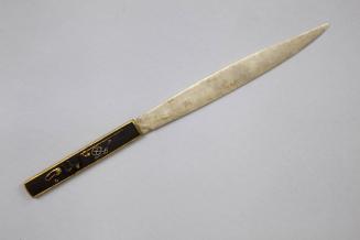 Knife Handle (kozuka) with Ivory Blade