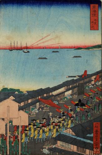 Fudanotsuji, Motoshiba, from the series The Tōkaidō