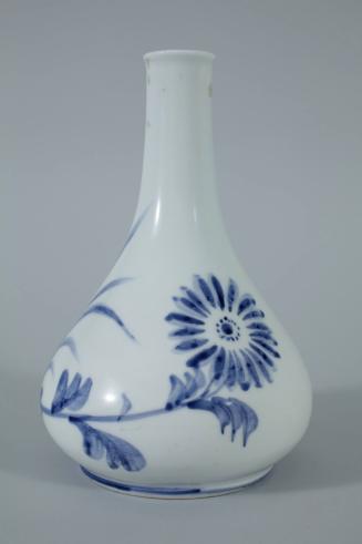 Vase with Chrysanthemum Design