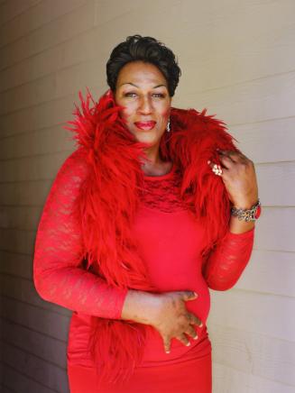 Dee Dee Ngozi, 55, Atlanta, GA  2016, from the portfolio To Survive on This Shore: Photographs and Interviews with Transgender and Gender Nonconforming Older Adults