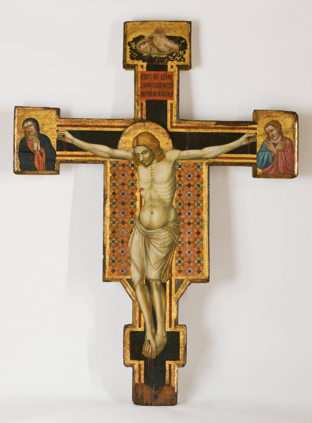 Painted Crucifix